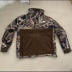 Camo Drake quarterzip